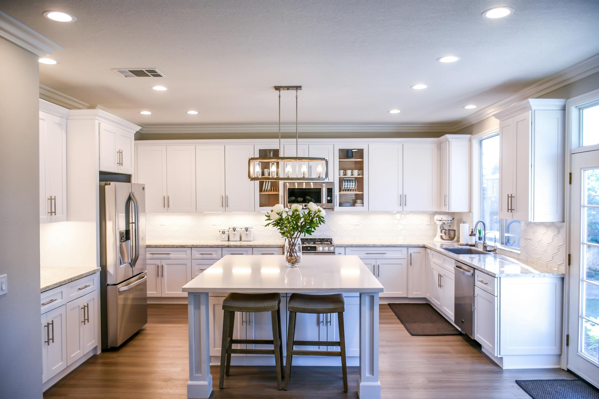 Beautifully remodeled modern kitchen