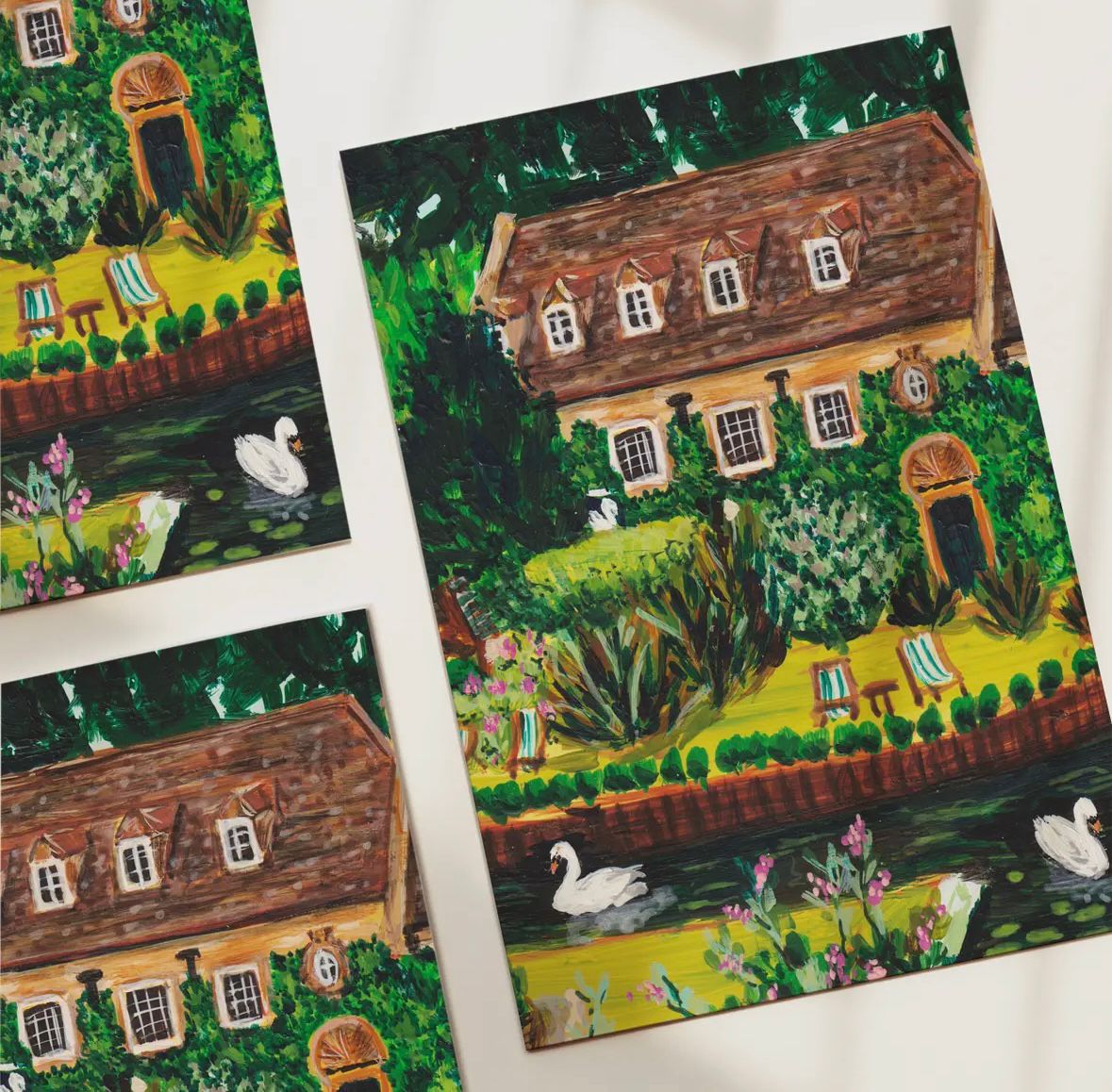 Bibury Swan Hotel Card