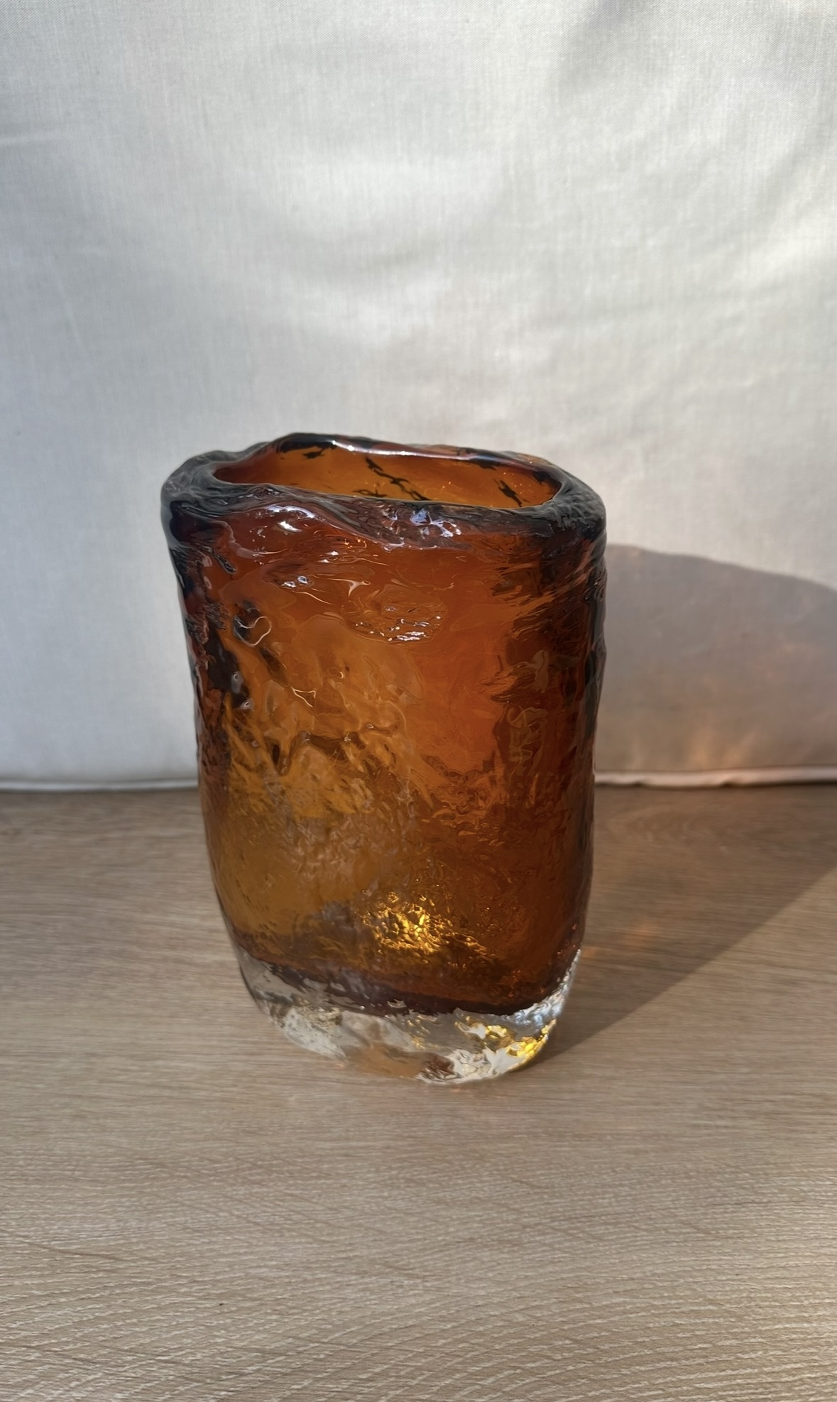 Molten Glass Vase