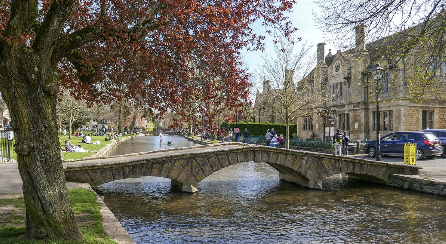 Bourton inspired scene
