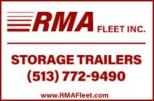 RMA Fleet Inc. logo — family owned storage trailer rental West Chester Ohio