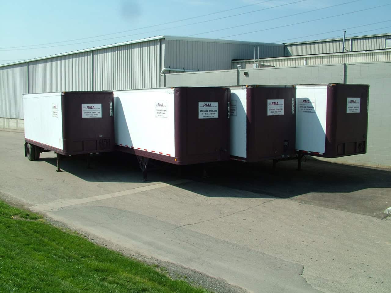 RMA Fleet storage trailer at West Chester Ohio facility