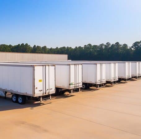 RMA Fleet DOT certified storage trailers available for same-day rental in Cincinnati, OH