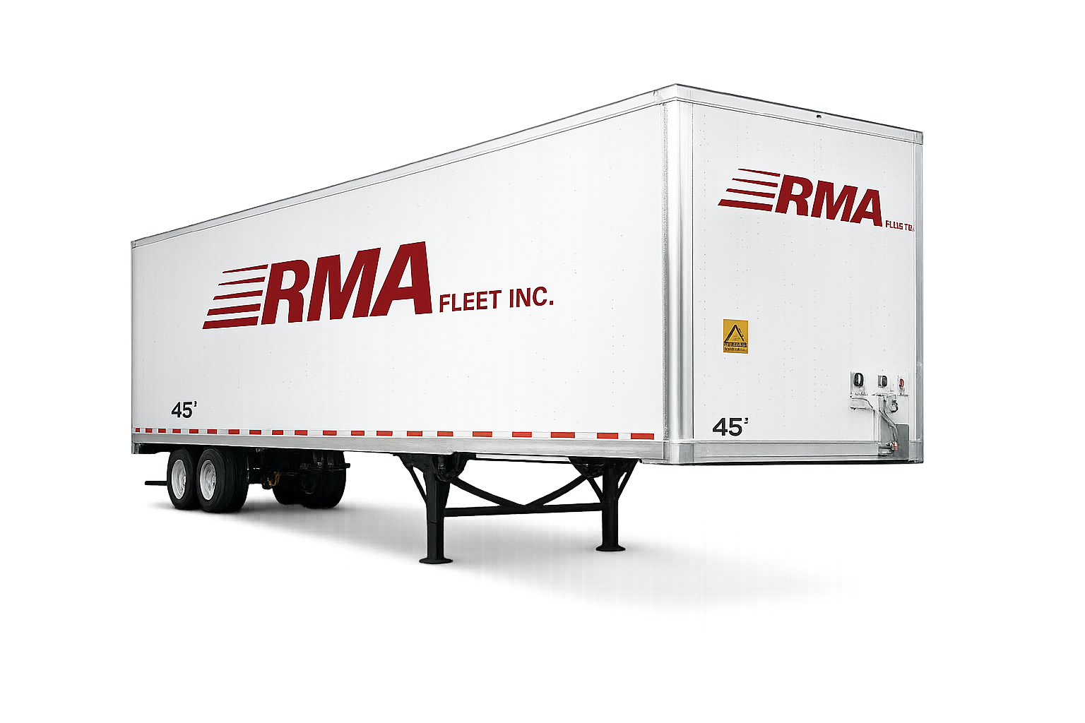 RMA Fleet 45-foot storage trailer