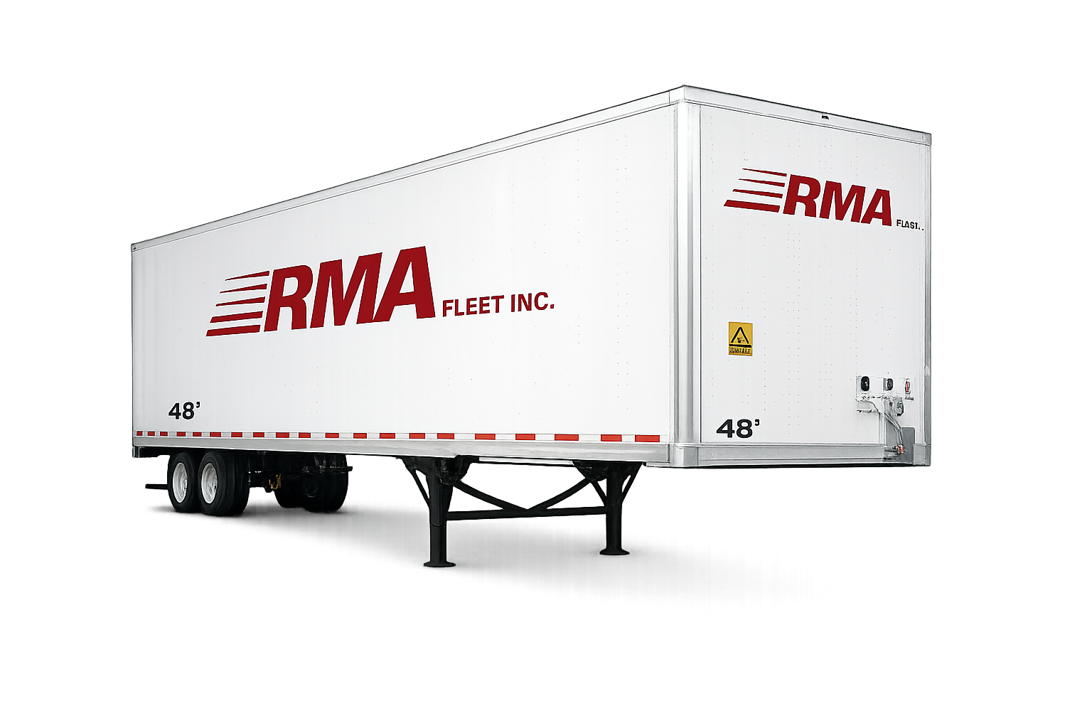 RMA Fleet 48-foot storage trailer