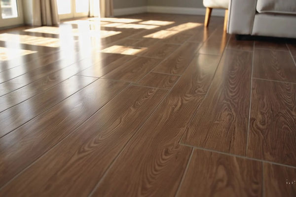 Beautifully finished flooring in a Lowcountry home