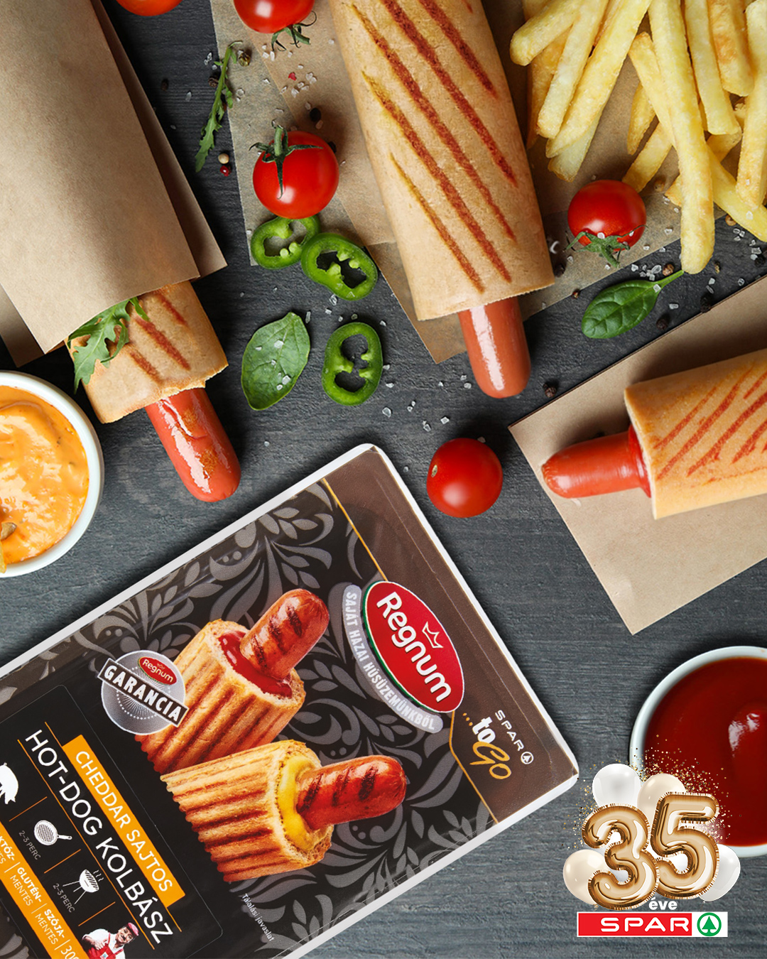 Hot-dog a SPAR Partner Maglód kínálatához Hot-dog a SPAR Partner Maglód kínálatához