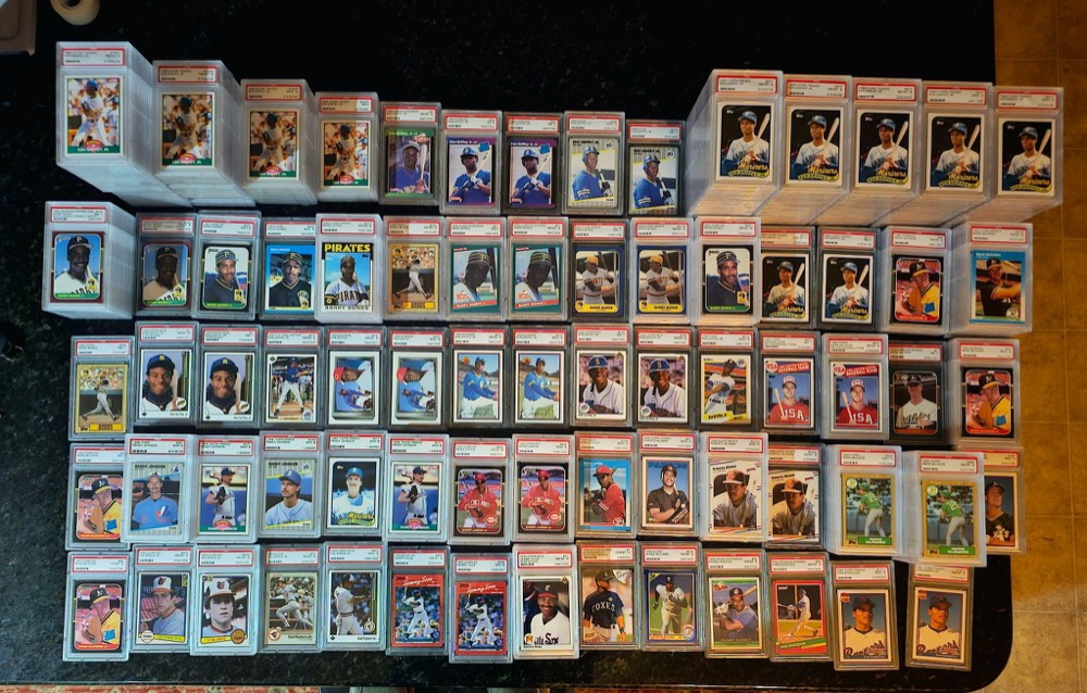 PSA and SGC graded baseball card singles