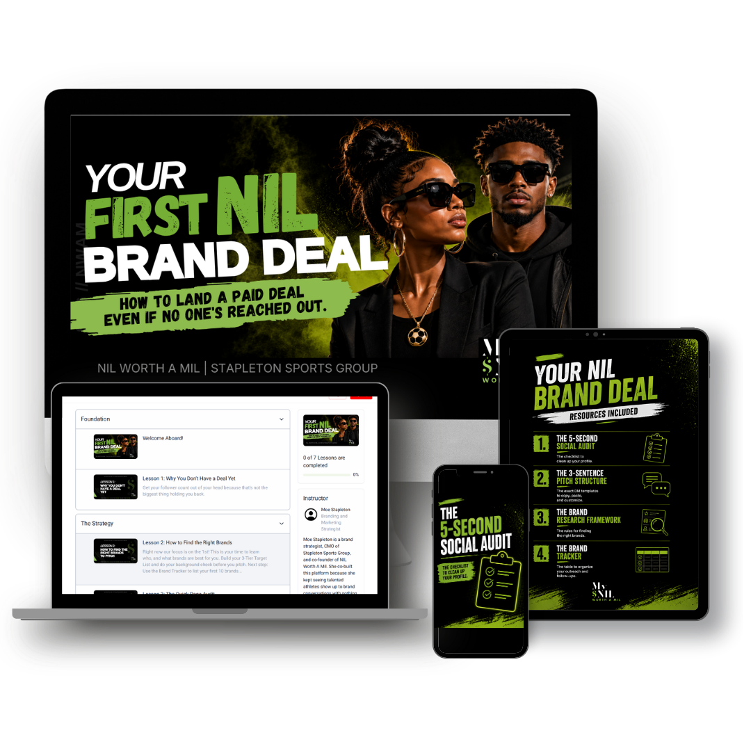 Your First NIL Brand Deal course
