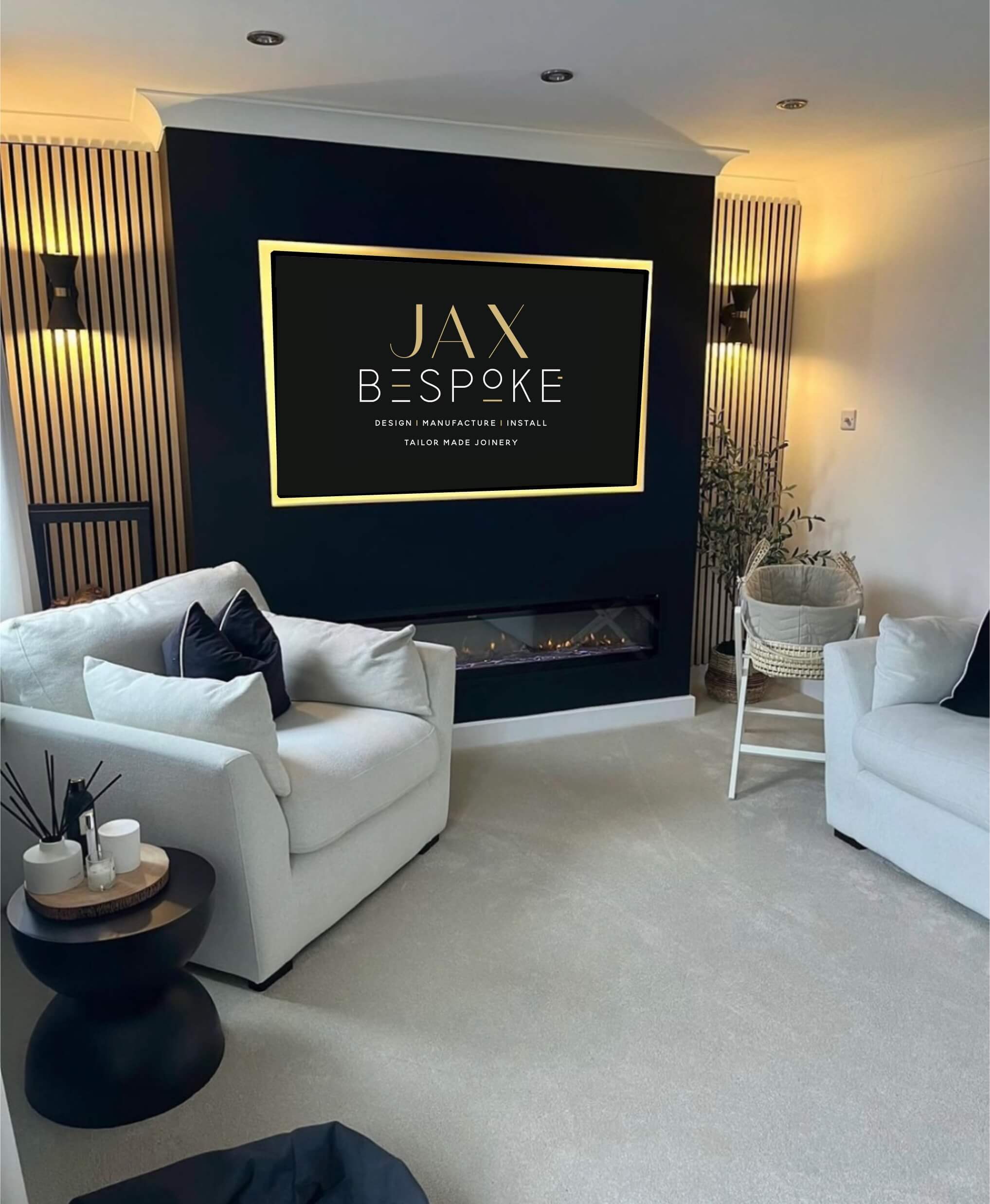 Bespoke alcove shelving, JAX Bespoke Yorkshire