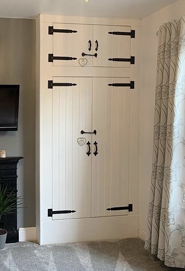 Fitted wardrobe with sprayed finish, JAX Bespoke Wakefield