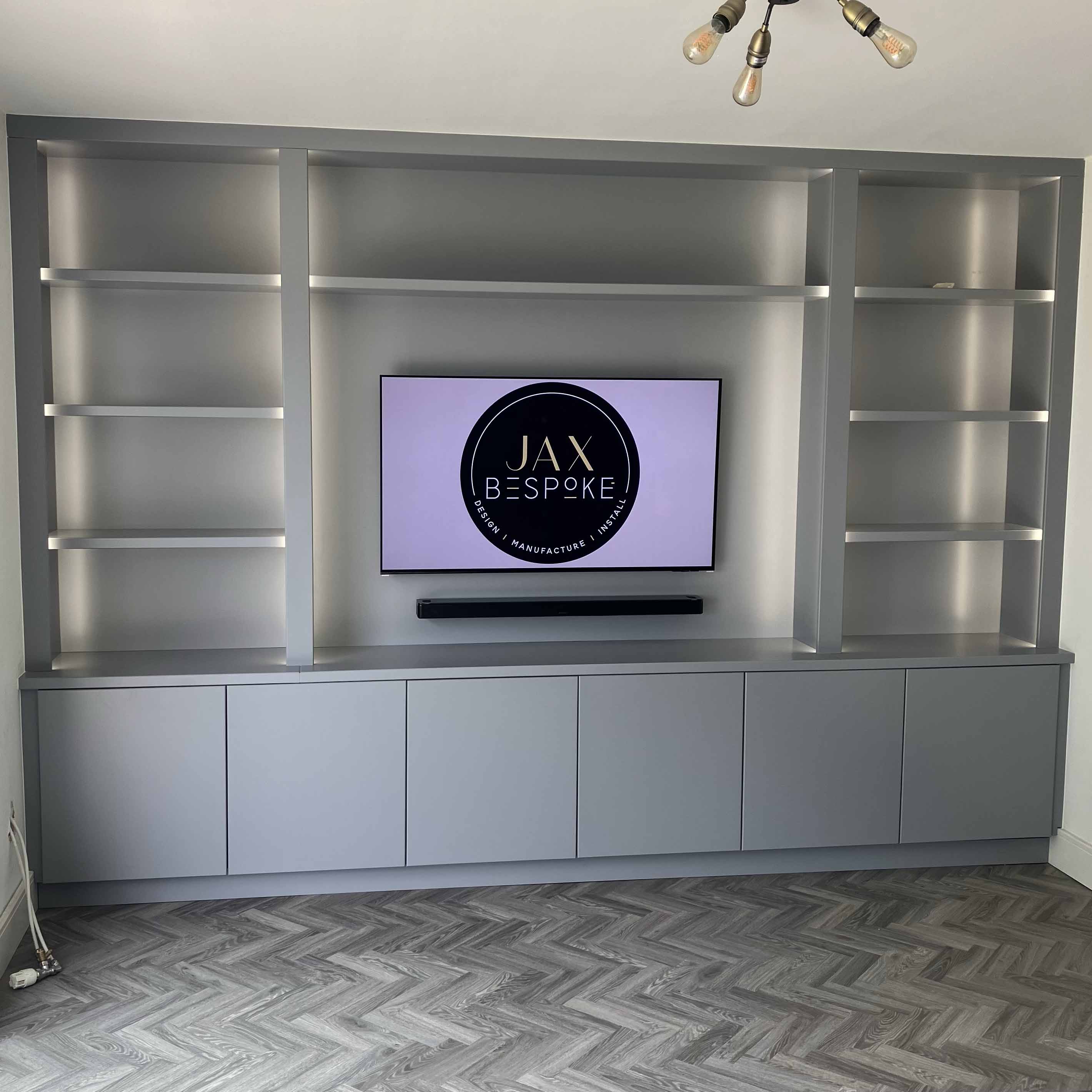 After: custom fitted bedroom furniture completed by JAX Bespoke Yorkshire