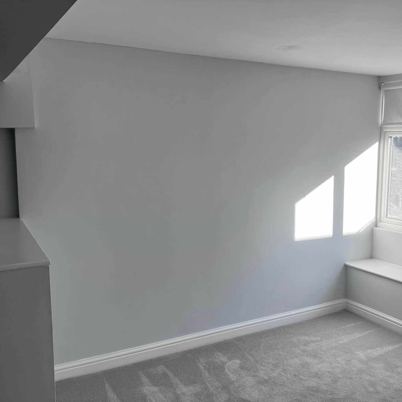 Before: unfurnished room prior to JAX Bespoke installation, Wakefield