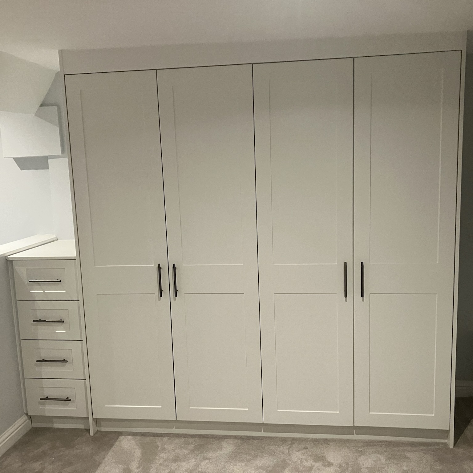 After: bespoke fitted furniture transformation, JAX Bespoke Wakefield Yorkshire