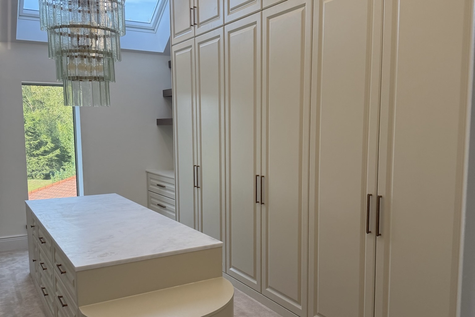 Completed bespoke fitted furniture installation — a JAX Bespoke project showing handcrafted joinery and considered design, built and installed in Wakefield