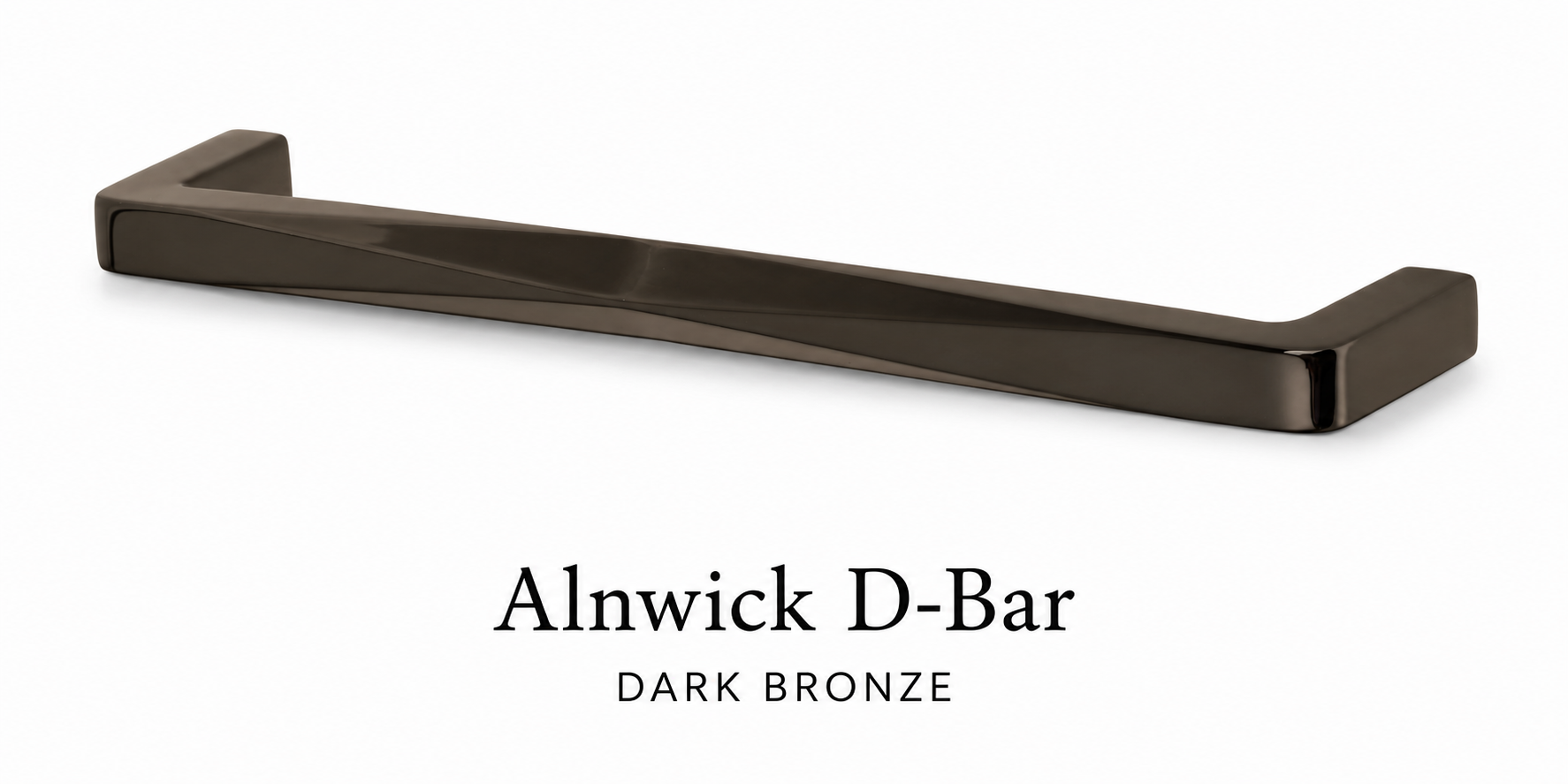 Altro Square D-Bar Satin Nickel handle for TV Simplicity media wall