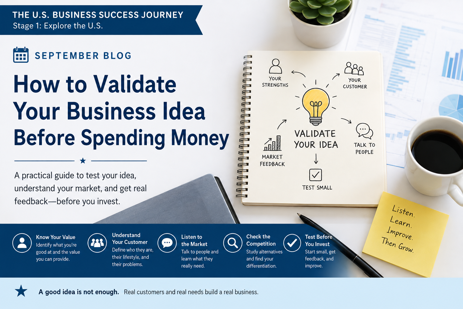How to Validate Your Business Idea Before Spending Money