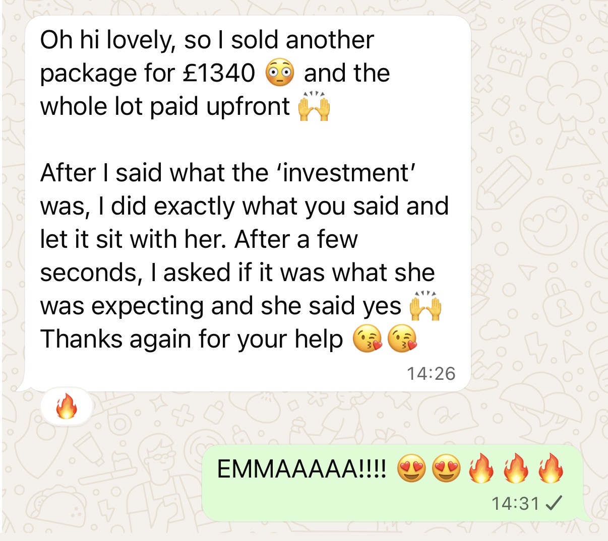 Client win