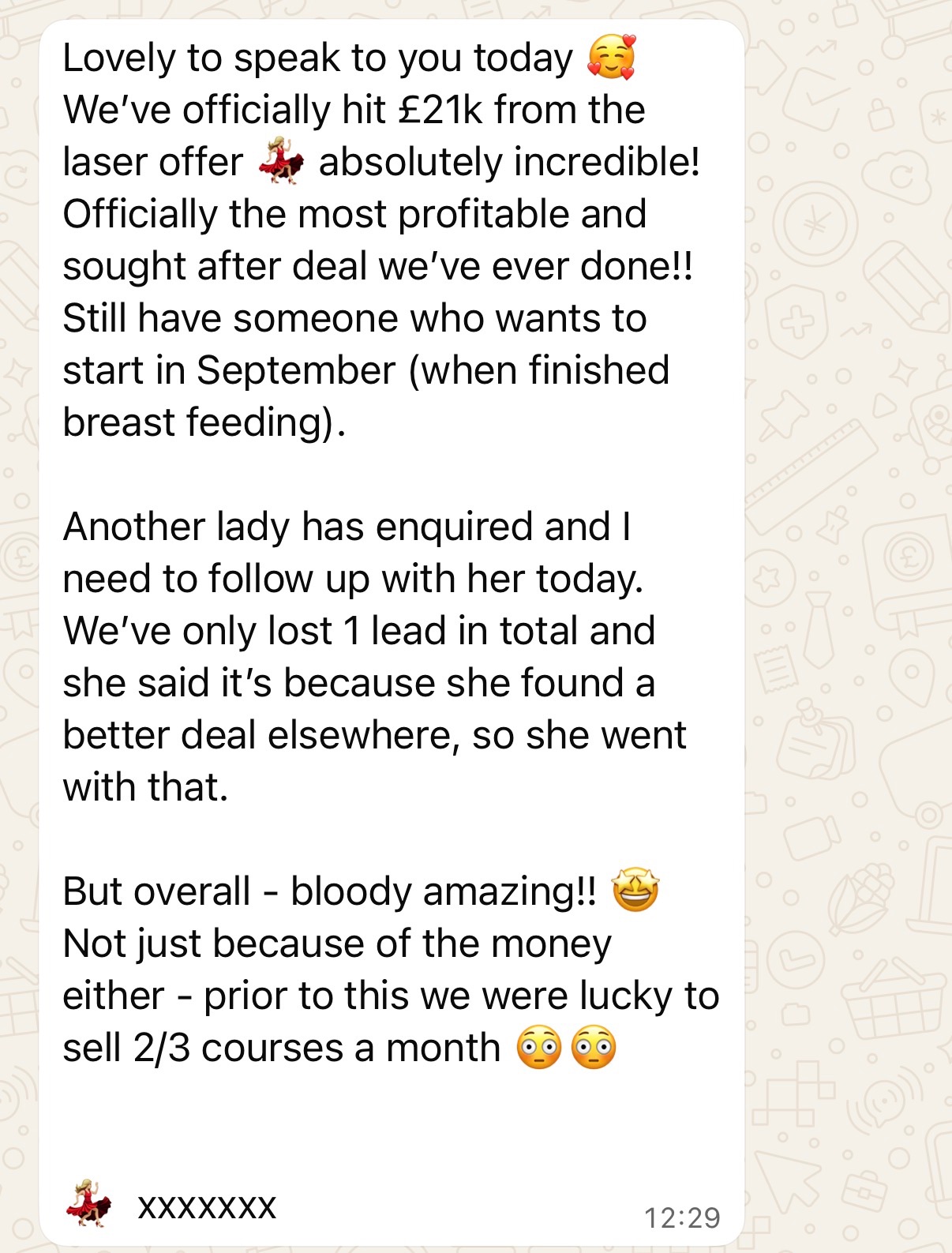 Client win