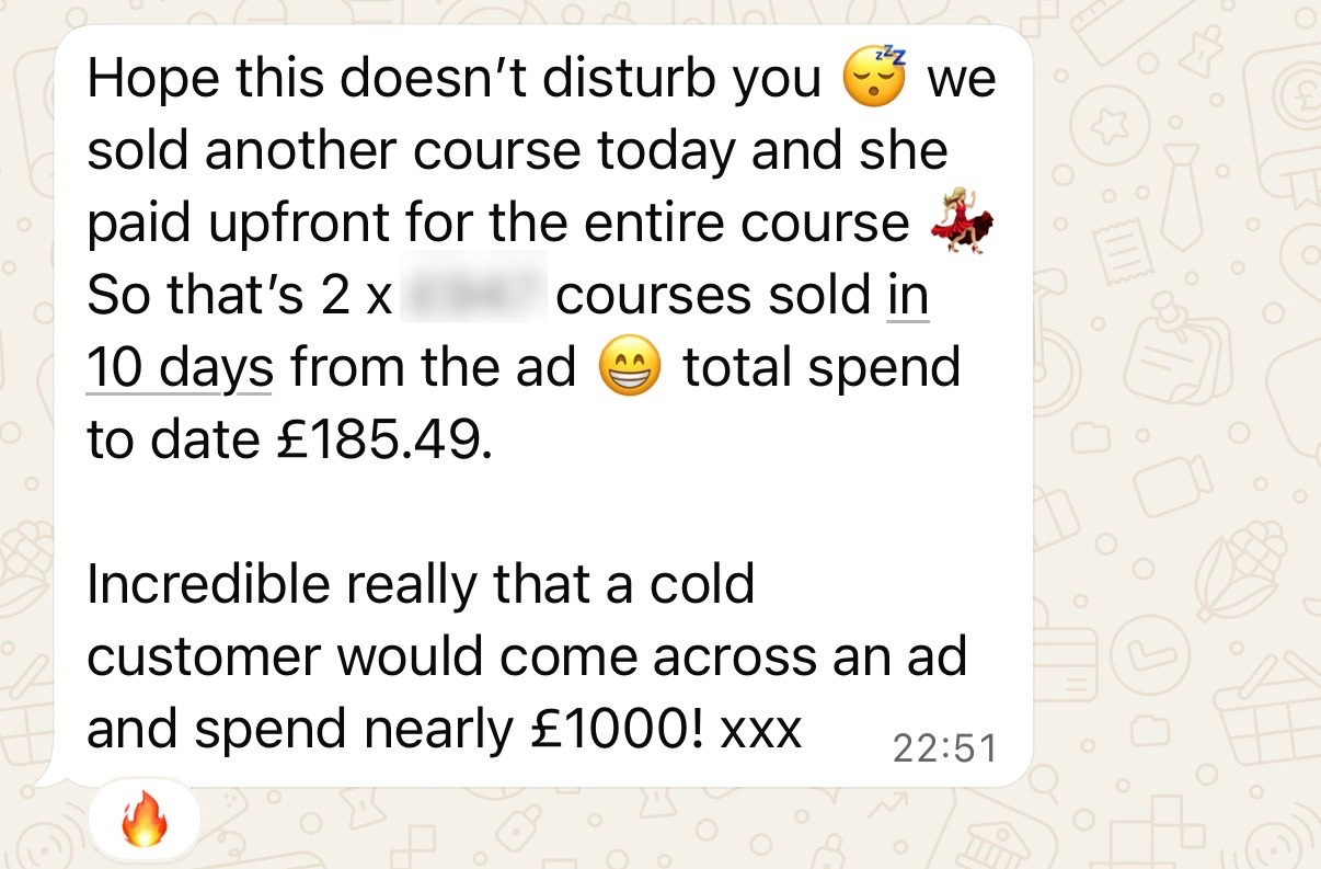 Client win