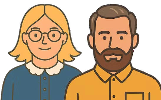Couple aged 40 to 55