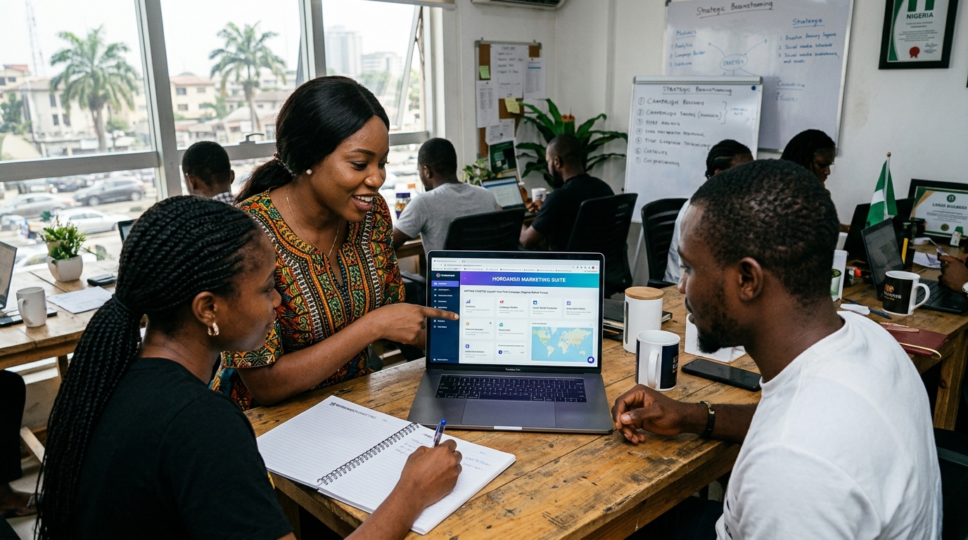 how to get started with Hordanso Marketing Suite for business growth
