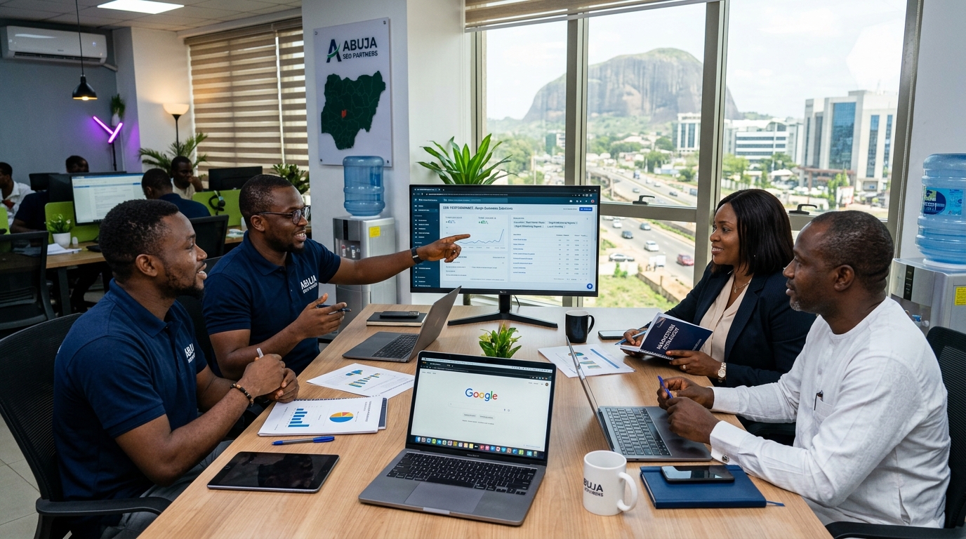 partnering with SEO experts in Abuja for business growth and online visibility