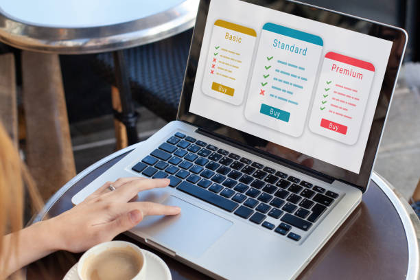 Illustration comparing factors that affect website development costs in Nigeria