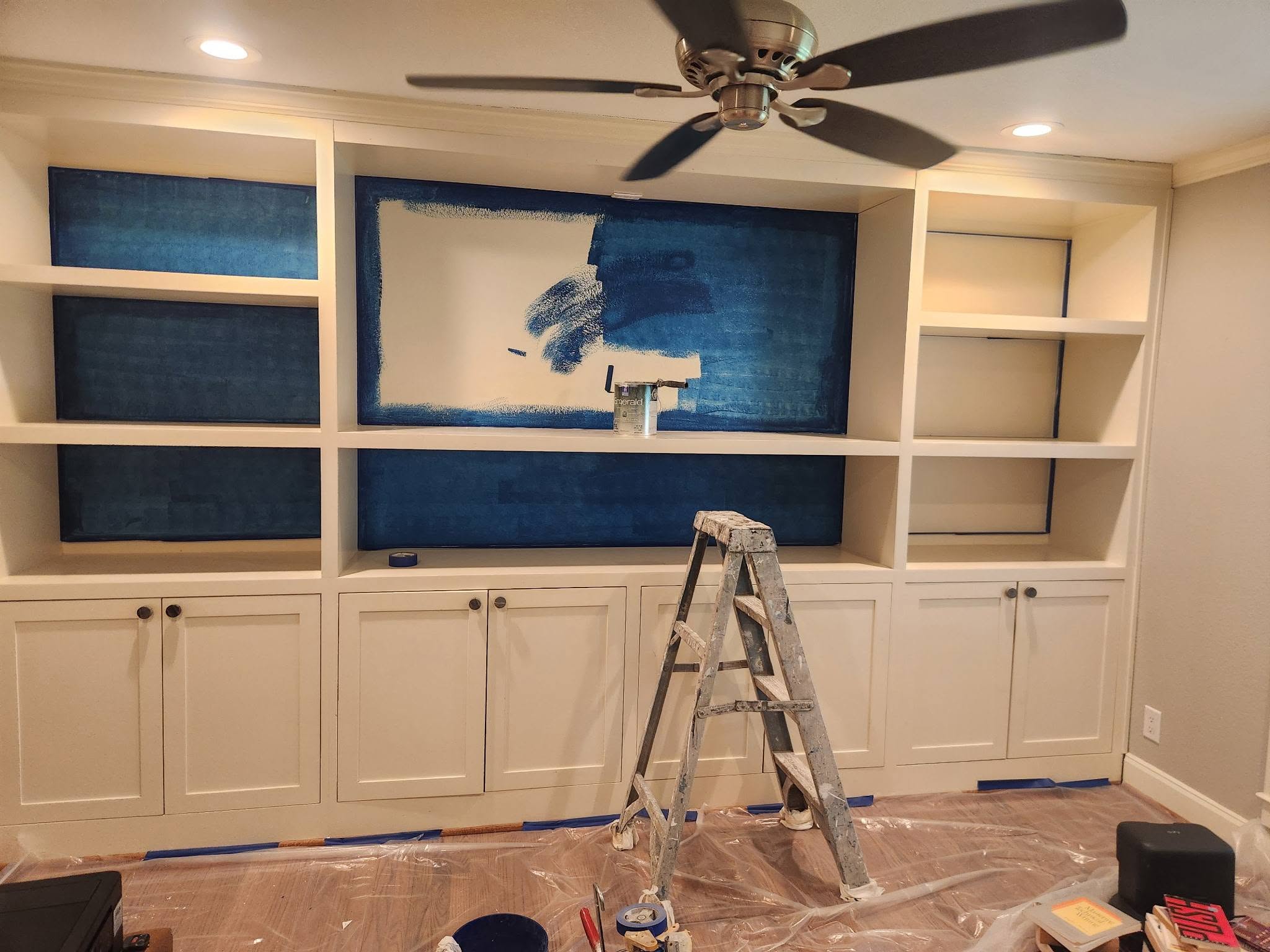 Cabinet Refinishing Prep