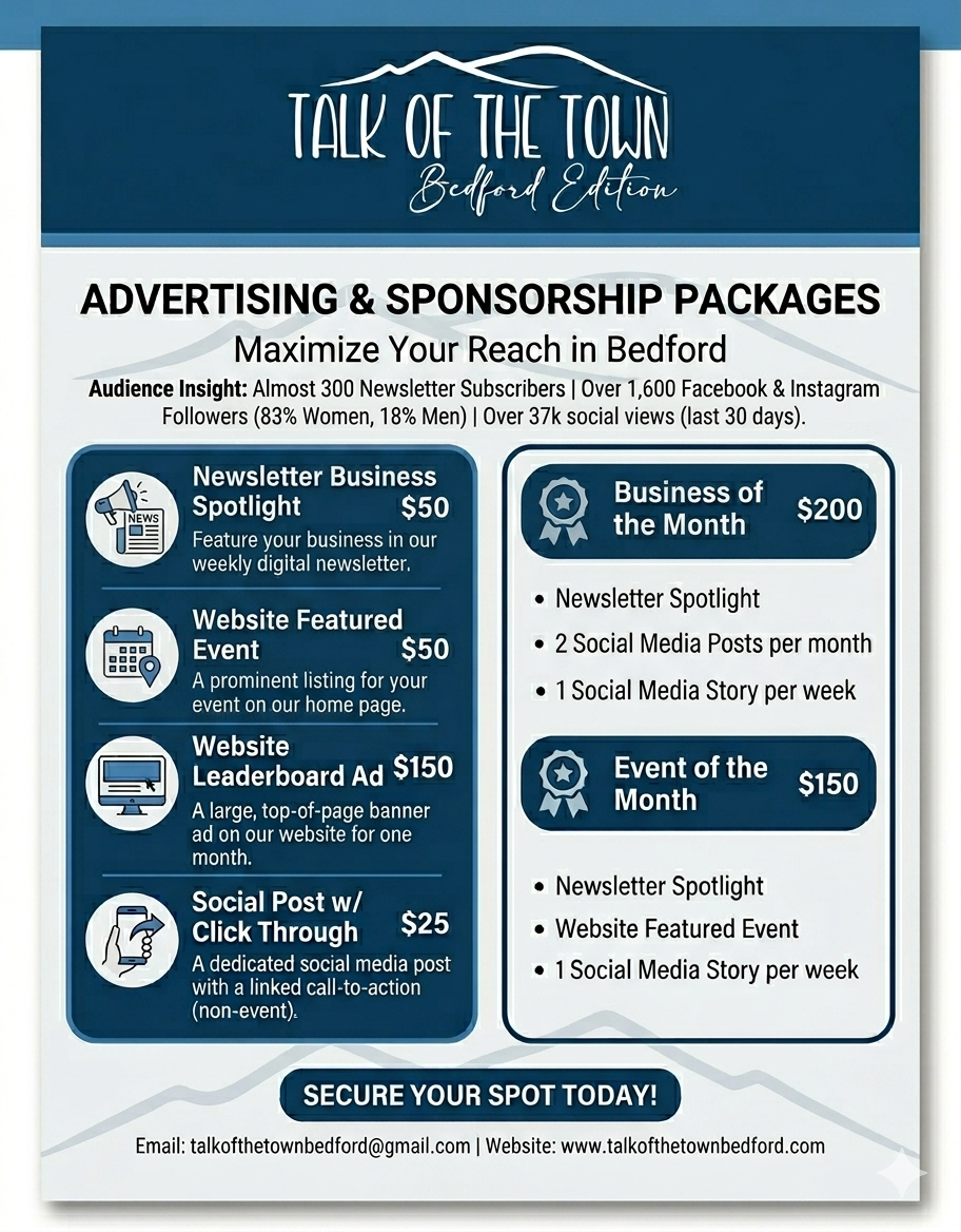 Advertising & Sponsorship Packages