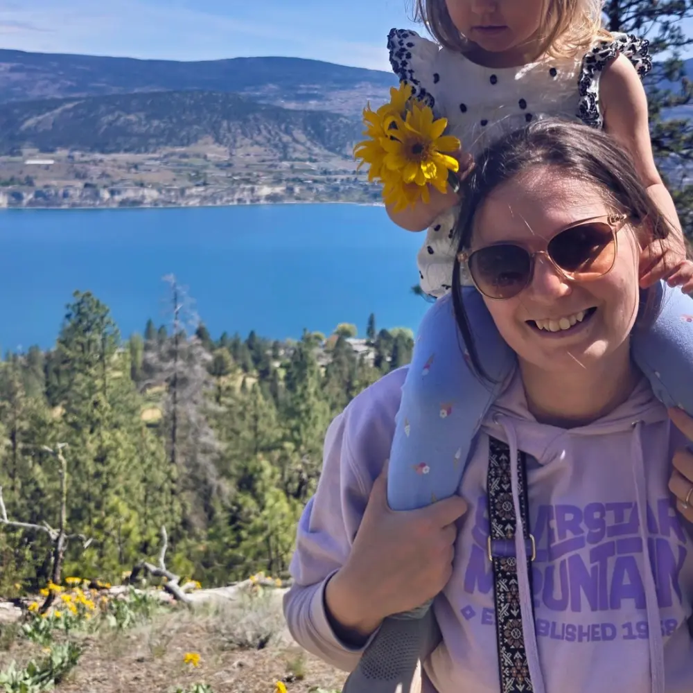 Okanagan Lake beach and Lakeshore Drive in Penticton, BC, where TWA Studio provides SEO and web design