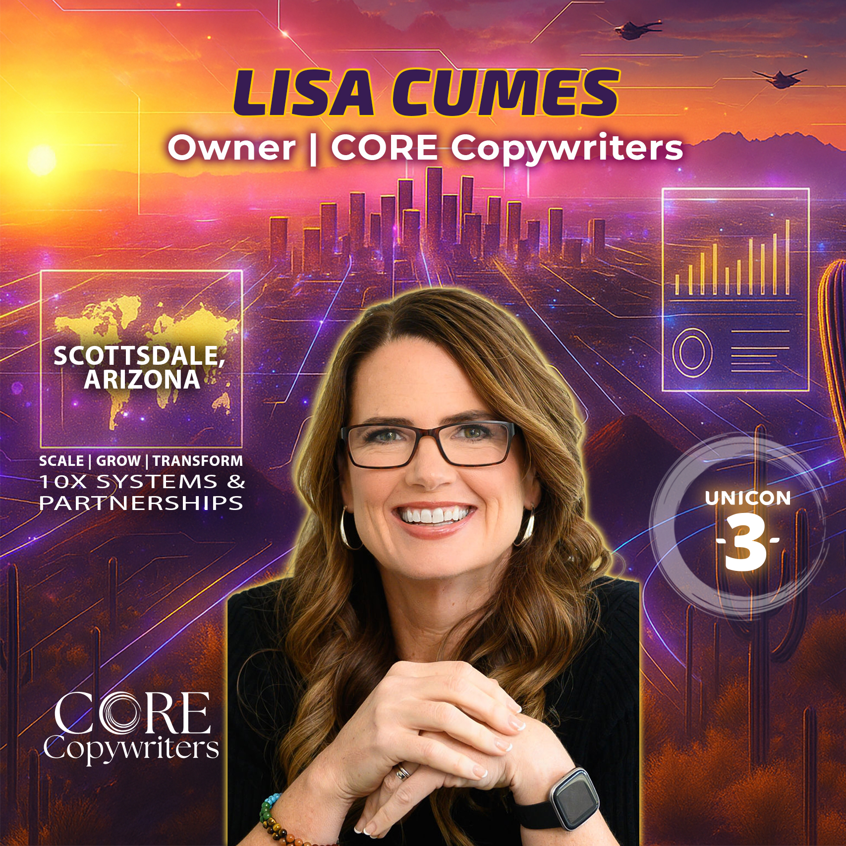 Lisa Cumes - Strategic Partnerships and Systems for Scaling Business Growth Conference 3-day Event as your Future Self