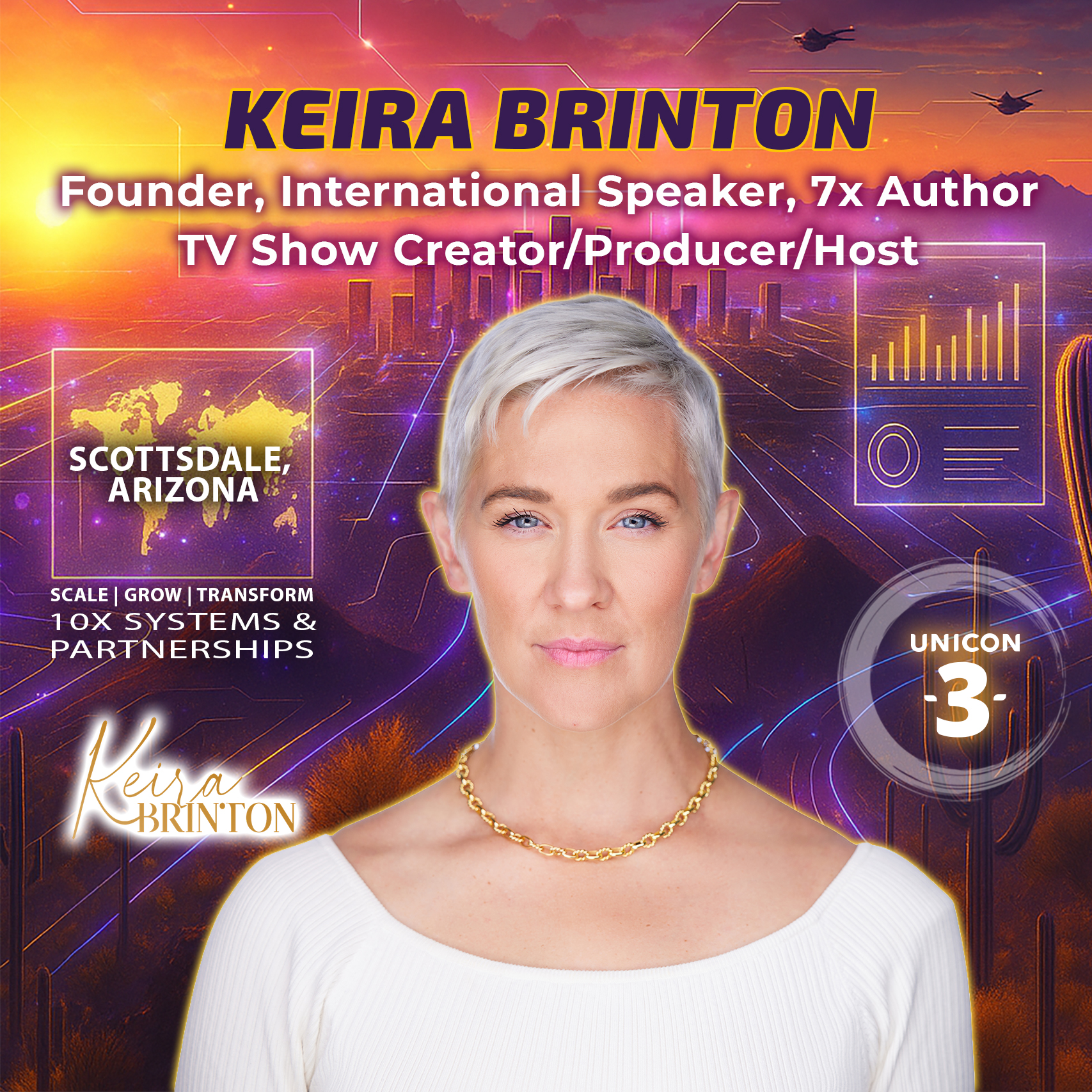 Keira Brinton - Strategic Partnerships and Systems for Scaling Business Growth Conference 3-day Event as your Future Self