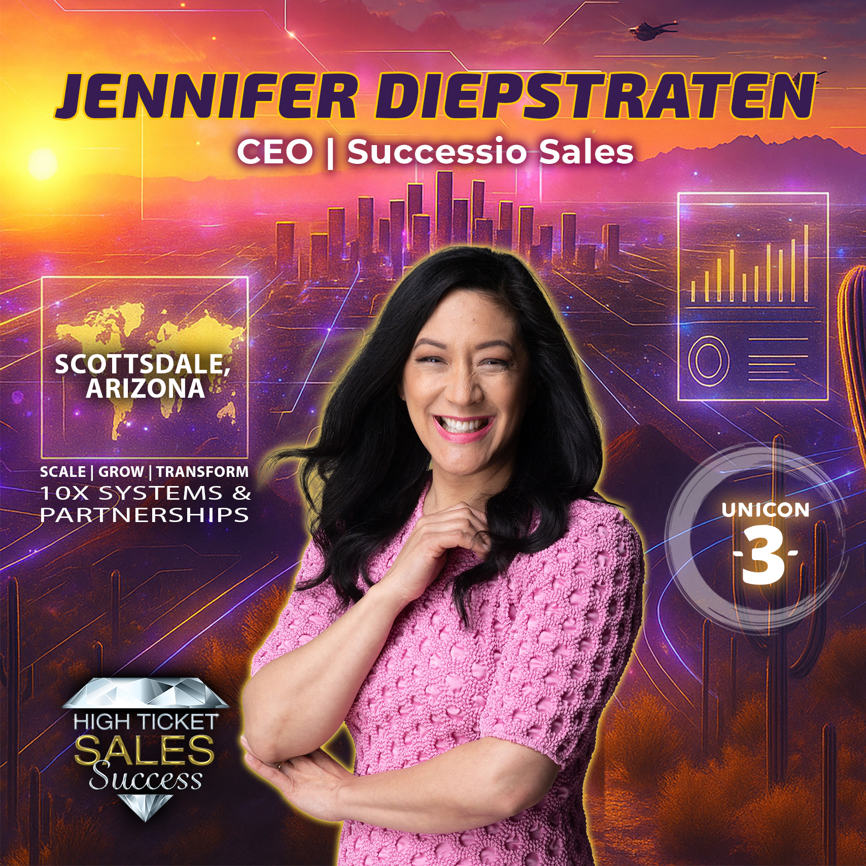 Jennifer Diepstraten - Strategic Partnerships and Systems for Scaling Business Growth Conference 3-day Event as your Future Self