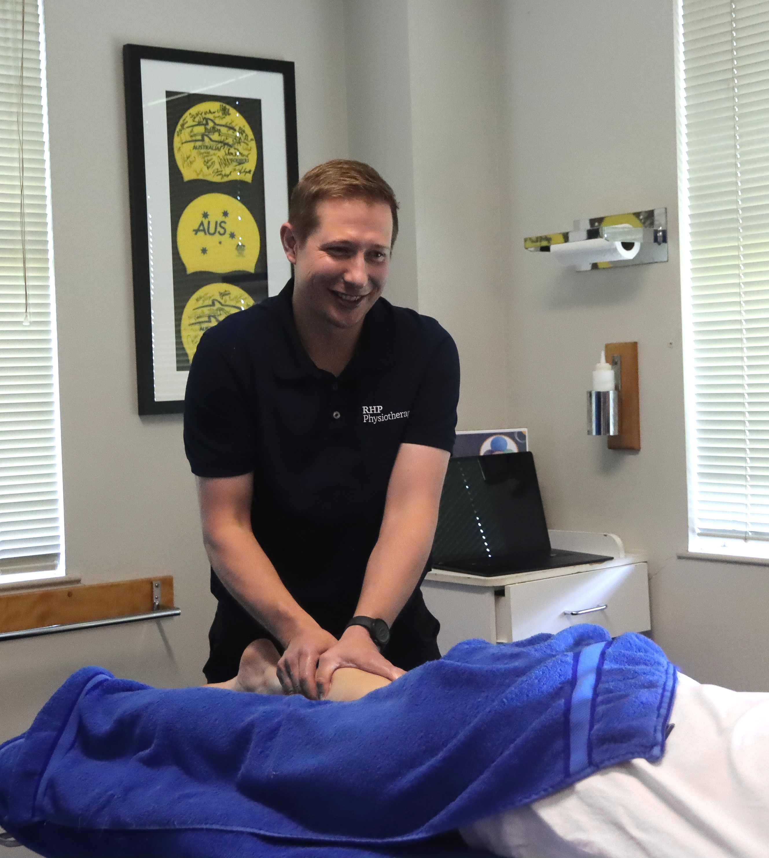 Director Sam Donaldson providing specialized lower limb clinical treatment evaluation