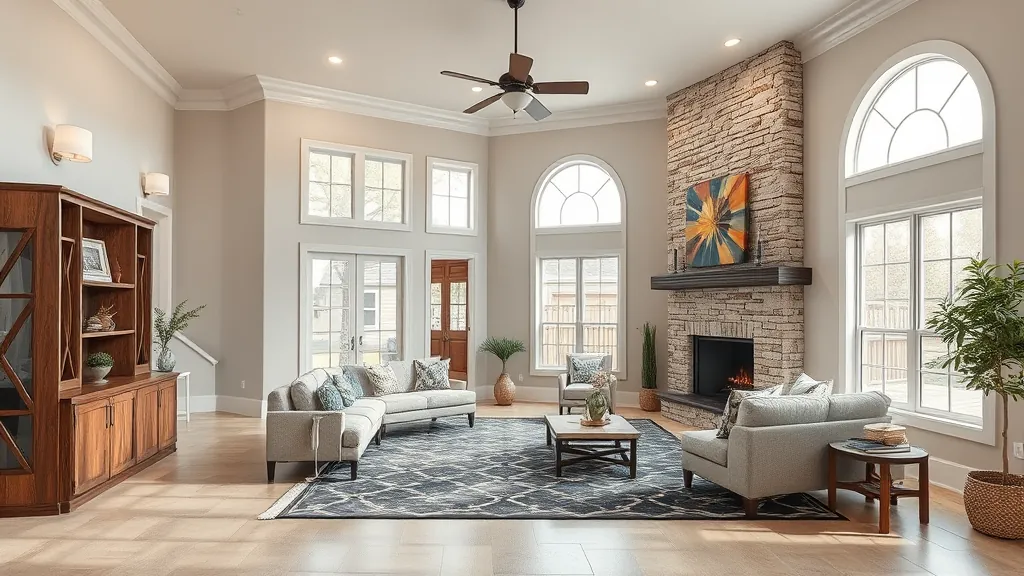Home Remodeling in Haslet, TX showcasing a modern kitchen renovation with sleek designs and vibrant colors