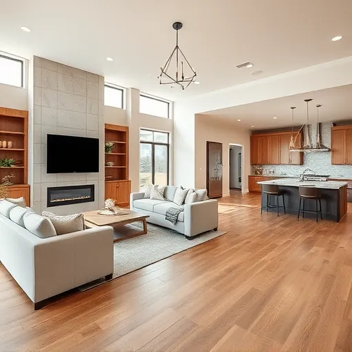 Completed home remodeling interior in Fort Worth TX featuring modern design, elegant decor, and inviting ambiance