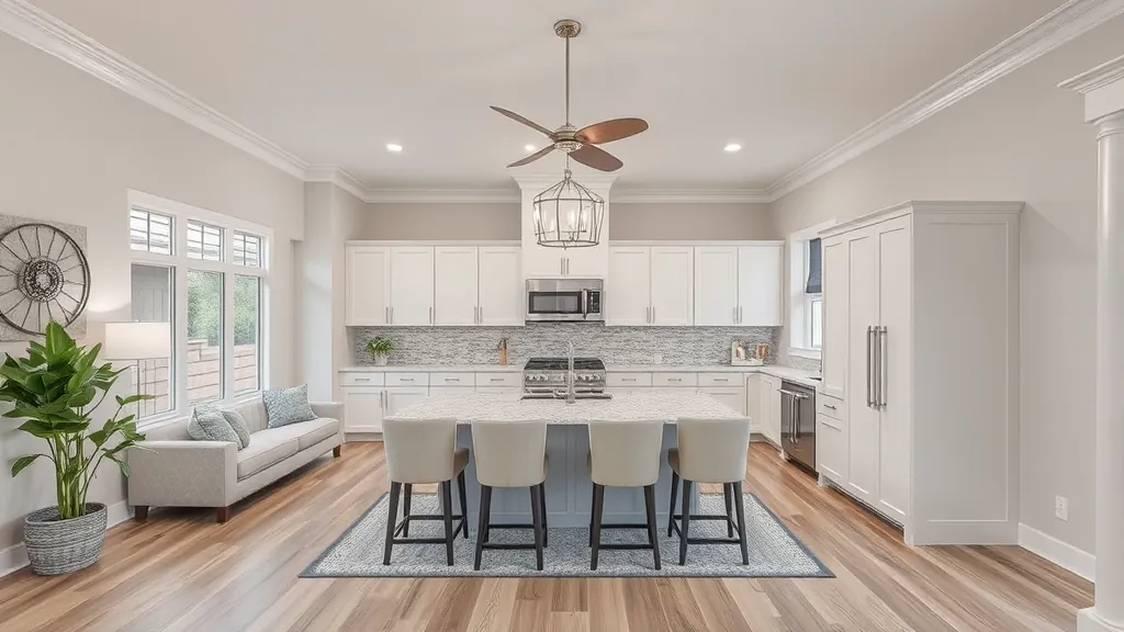 Home Remodeling in Euless TX showcasing modern designs and renovations in a cozy living space.
