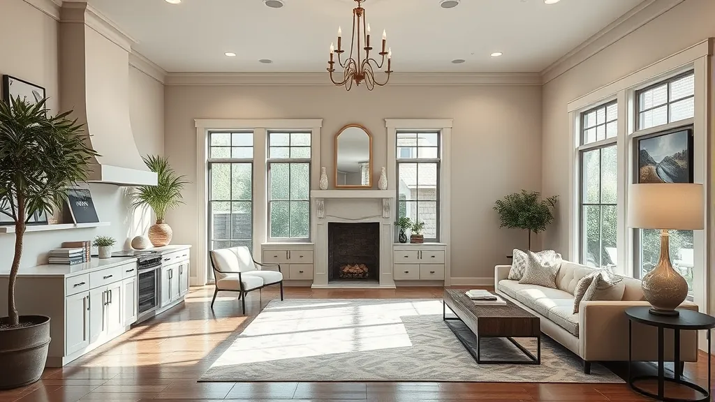 Home Remodeling in River Oaks, TX showcasing modern kitchen and living area designs.