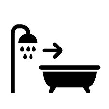 Pictogram of Shower/Bathtub Conversion