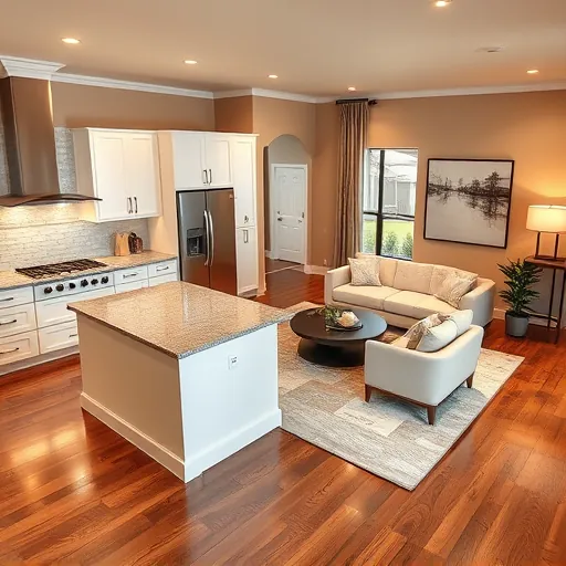 Beautifully remodeled home in Saginaw TX featuring modern kitchen, elegant living area, and warm decor.