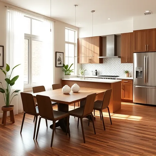 Stunning Edgecliff Village kitchen remodel with marble countertops, stainless steel appliances, and elegant wood cabinetry.