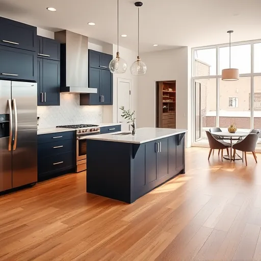 Recently remodeled Fort Worth kitchen with modern cabinetry, quartz island, stainless steel appliances, and natural light.