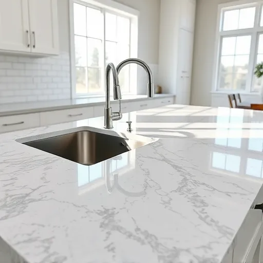 Finished kitchen peninsula with quartz countertops, stainless steel appliances, custom wood cabinets, and bright open layout
