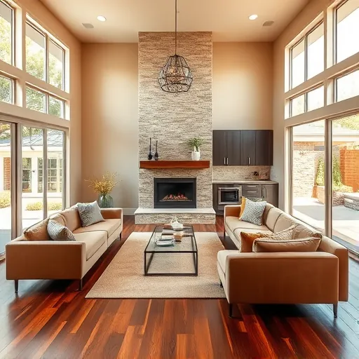 Beautifully remodeled home interior in Fort Worth TX showcasing modern design, luxurious finishes, and spacious layout.