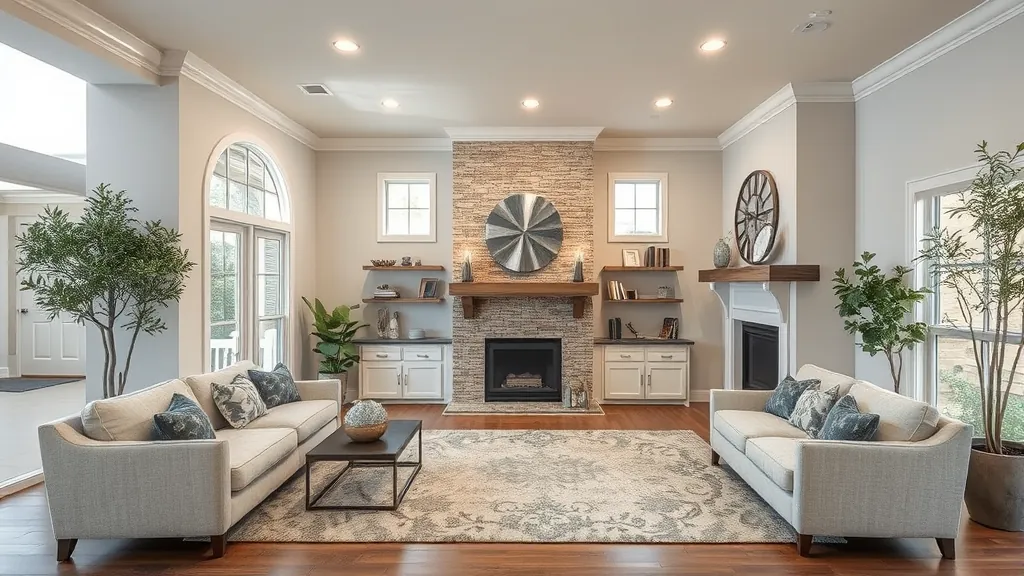 Home Remodeling in Mansfield, TX with modern design and stylish interior elements.