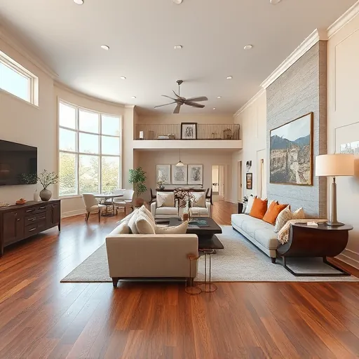 Home remodeling project in Fort Worth, TX showcasing modern design, spacious layout, and elegant finishes.