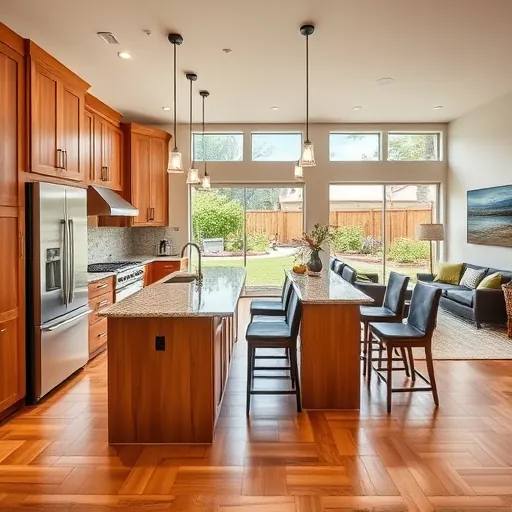 Completed home remodeling in Fort Worth, featuring modern design elements and stylish decor in a spacious interior.
