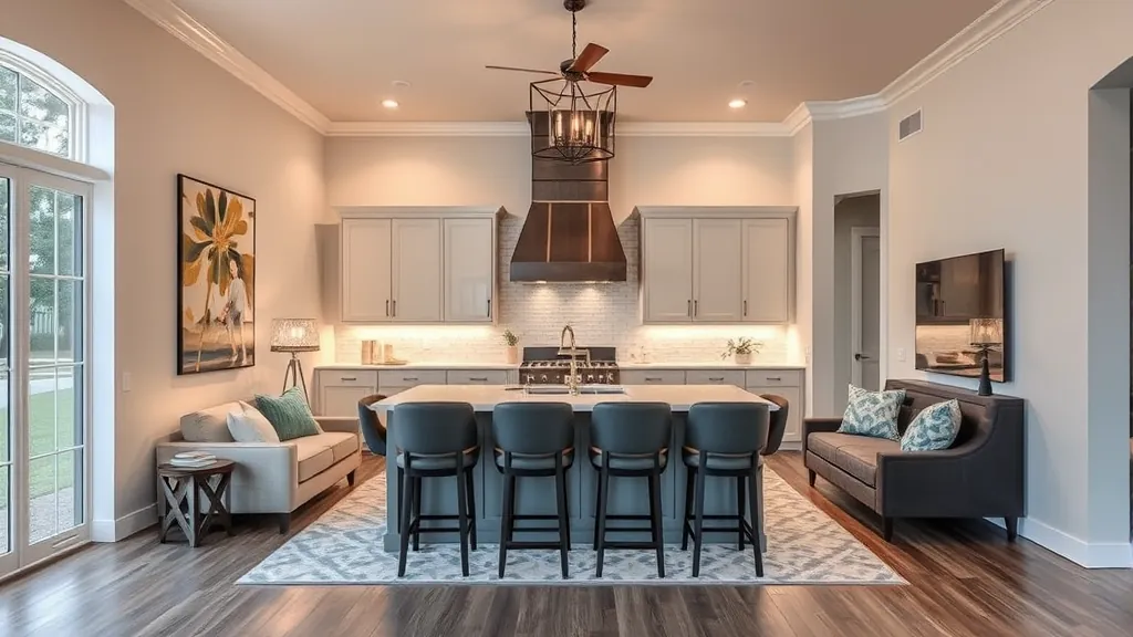 Home Remodeling in Keller, TX with modern design and beautiful interiors showcased.