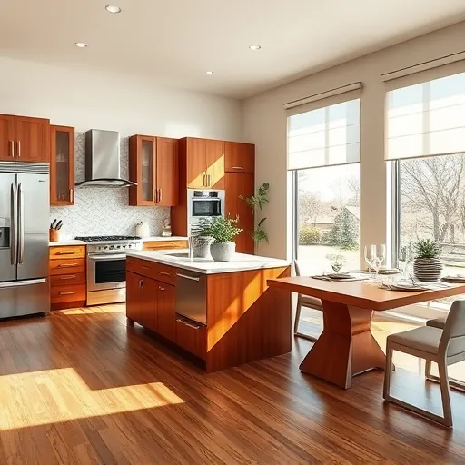 Home remodeling in Southlake, TX, featuring a modern kitchen with custom cabinetry, quartz countertops, and elegant decor.